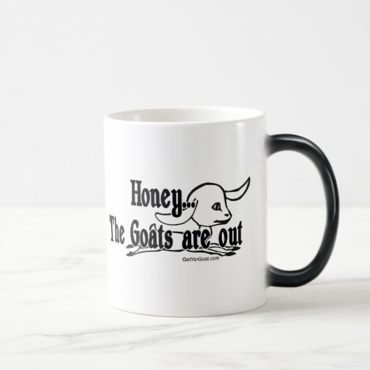 Mug Magique Chèvre, chèvre et boisson (Droite)