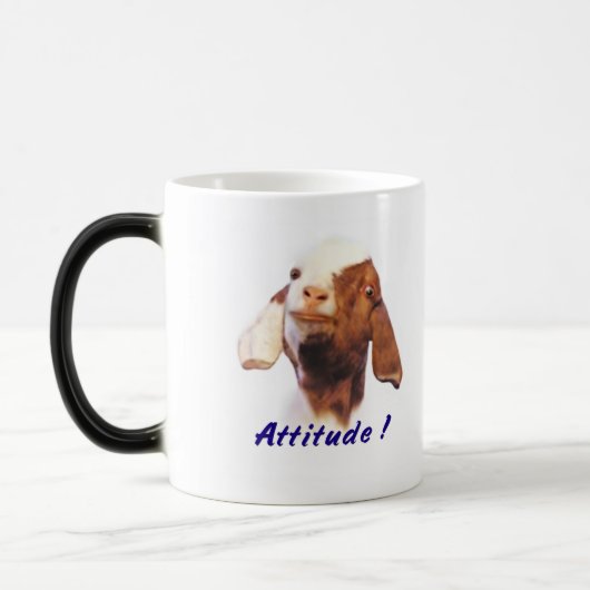 Mug Magique Chèvre, chèvre et boisson (Gauche)