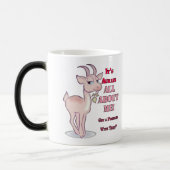 Mug Magique Chèvre sarcastique (Gauche)