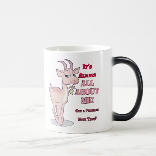 Mug Magique Chèvre sarcastique (Droite)