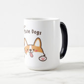 Mug Magique chien (Devant droit)