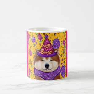 MUG MAGIQUE CHIEN AKITA