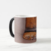 Mug Magique Chien au repos (Devant gauche)