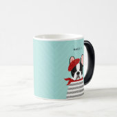 Mug Magique Chiens de taureaux français (Devant droit)