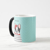 Mug Magique Chiens de taureaux français (Devant gauche)