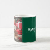 Mug Magique Chiot d'assistance de père Noël (Centre)