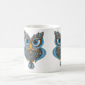 Mug Magique Chouette bleue (Centre)
