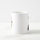 Mug Magique Chouette tachetée père Noël (Centre)