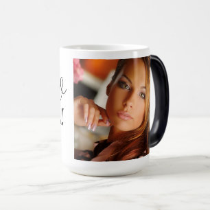Mug Magique Ciao Bella ! Photo personnalisée