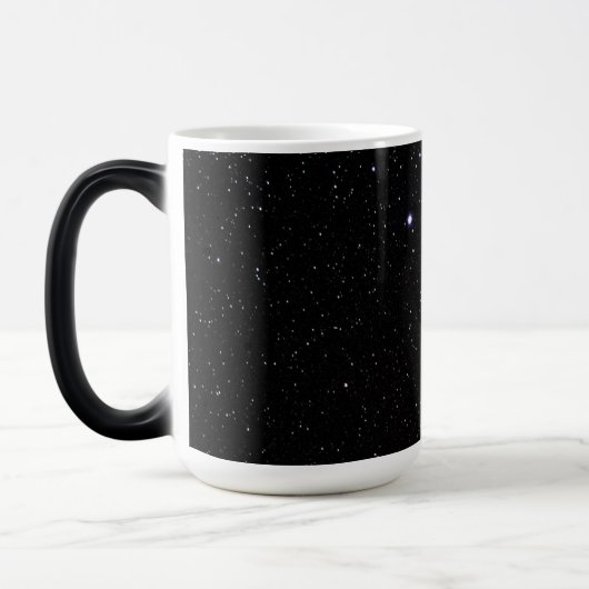 Mug Magique Ciel nocturne avec étoiles (Gauche)