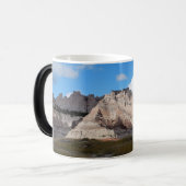 Mug Magique ciel nuageux profondément bleu national de scène (Devant gauche)