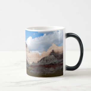 Mug Magique ciel nuageux profondément bleu national de scène