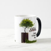 Mug Magique Cinematic Artistic Book Lover Gift (Devant droit)