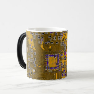 Mug Magique Circuit imprimé circuit imprimé circuit circuit ci