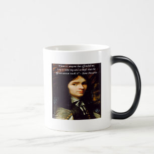 Mug Magique Citation célèbre de Descartes "Raise My Soul"