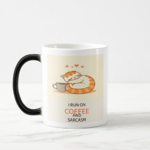 Mug Magique Citation de chat drôle Imprimable pour amateur d