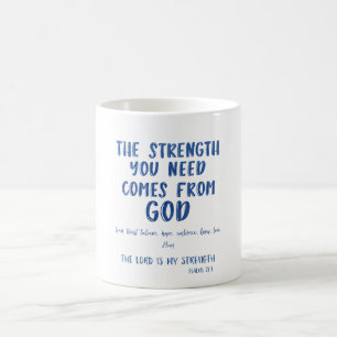 Mug Magique Citation de message inspirante et couplet biblique