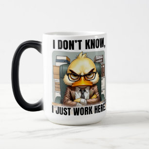Mug Magique Citation drôle/sarcastique de la vie de bureau Wra