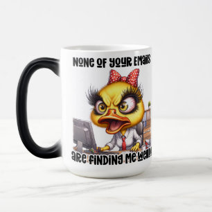 Mug Magique Citation drôle/sarcastique sur la vie de bureau