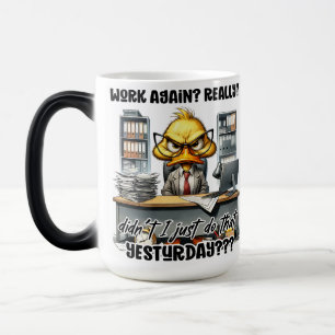 Mug Magique Citation drôle/sarcastique sur la vie de bureau -