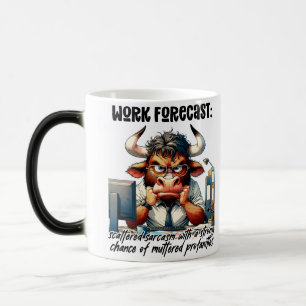 Mug Magique Citation drôle/sarcastique sur la vie de bureau su