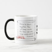 Mug Magique Citation Ecclesiastes (Gauche)