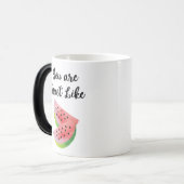 Mug Magique Citation Pastèque Fruit Café Thé (Devant gauche)