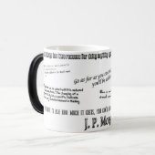 Mug Magique Citations du JP Morgan (Devant gauche)