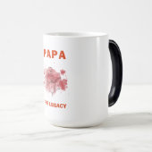 Mug Magique Citations grand-père | Papa Et Grandson (Devant droit)