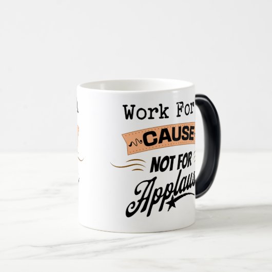 Mug Magique citations profondes d'inspiration (Devant droit)