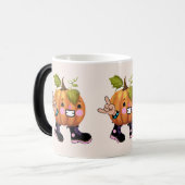 Mug Magique citrouille (Devant gauche)