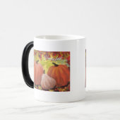 Mug Magique Citrouilles de Thanksgiving #1 Automne Feuilles d' (Devant gauche)