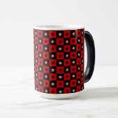 Mug Magique Classic Square Pattern Class Reunion (Devant droit)