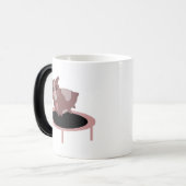 Mug Magique Cochons d'Inde mignons en train de faire de l'exer (Devant gauche)