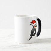 Mug Magique Cockatiel Père Noël (Devant droit)