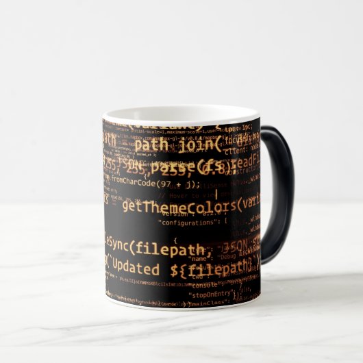 Mug Magique Code ordinateur (Devant droit)