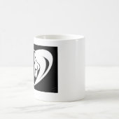 Mug Magique coeur de cheval (Centre)