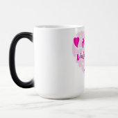 MUG MAGIQUE COEUR "HEUREUSE SAINTE-VALENTIN" (Gauche)