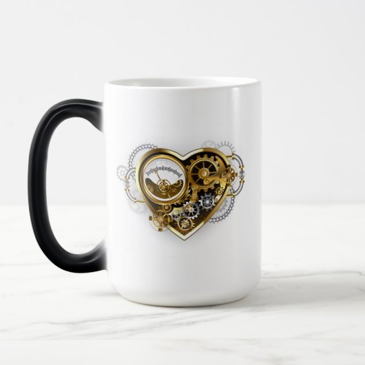 Mug Magique Coeur vapeur avec un manomètre (Gauche)