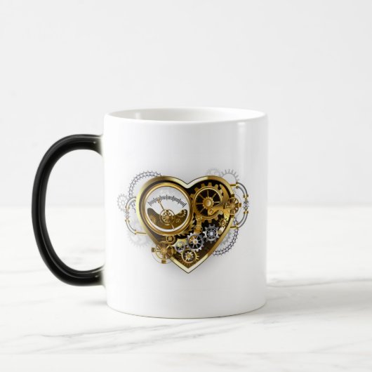 Mug Magique Coeur vapeur avec un manomètre (Gauche)