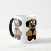 Mug Magique Coeurs de chienchien (Devant gauche)