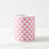 Mug Magique Coeurs roses (Centre)
