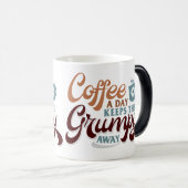 Mug Magique Coffee a Day for Coffee Lover Gift  (Devant droit)