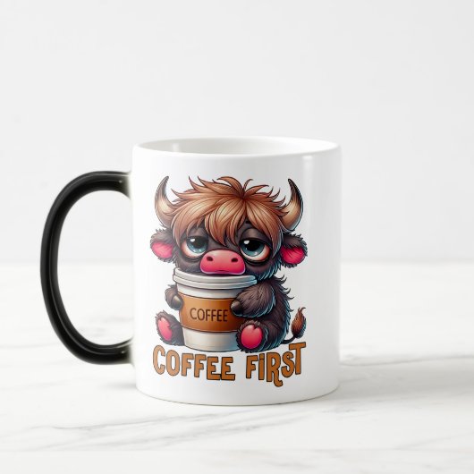 Mug Magique Coffee First (Gauche)