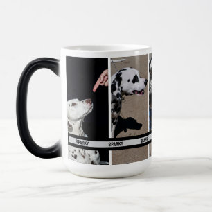 Mug Magique Collage photo pour animal de compagnie personnalis