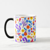 Mug Magique Colourful Exotic Floral Pattern-23146 (Gauche)
