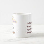 Mug Magique Commencez tôt votre café (Centre)