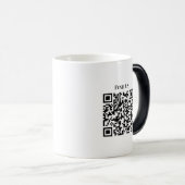 Mug Magique Company Logo Personalized Business Coffee (Devant droit)