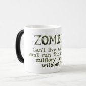 Mug Magique Complexe militaire industriel Zombies (Devant gauche)