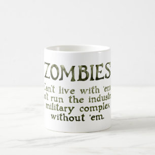 Mug Magique Complexe militaire industriel Zombies